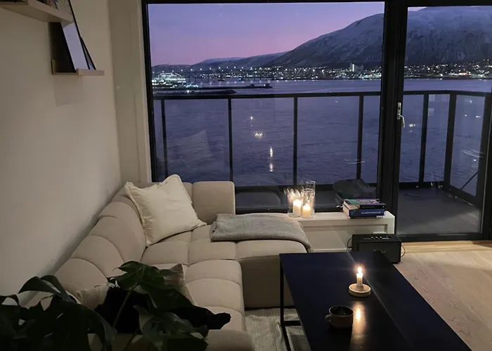 1 Bedroom With Seaview 5 Minute Walk To Centre! Tromsø